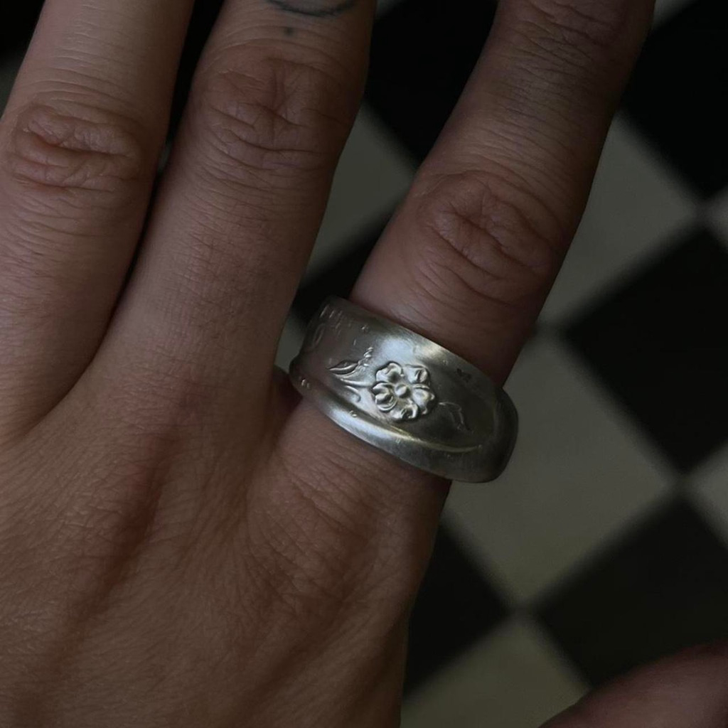 Silver Spoon Ring